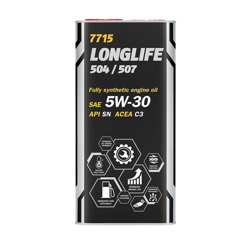 ACEITE MOTOR 5W30 SINTETICO O.E.M. 505/507 5L