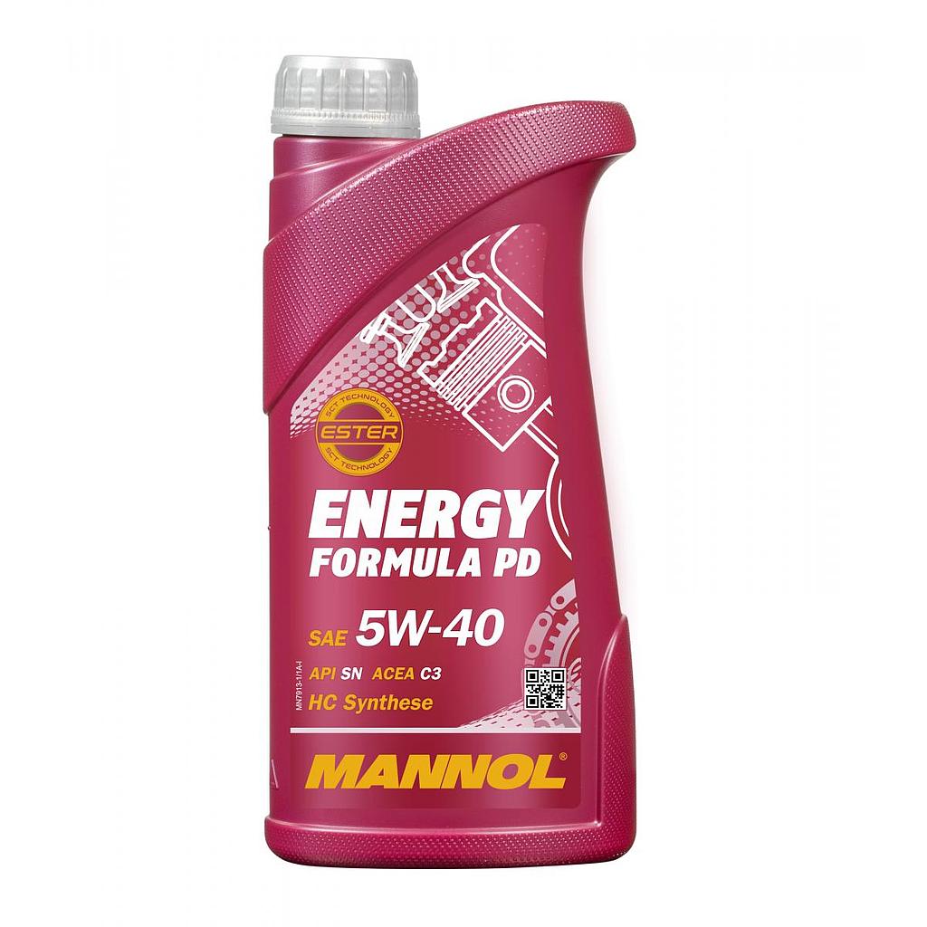 ACEITE MOTOR 5W40 SINTETICO FORMULA PD 1L