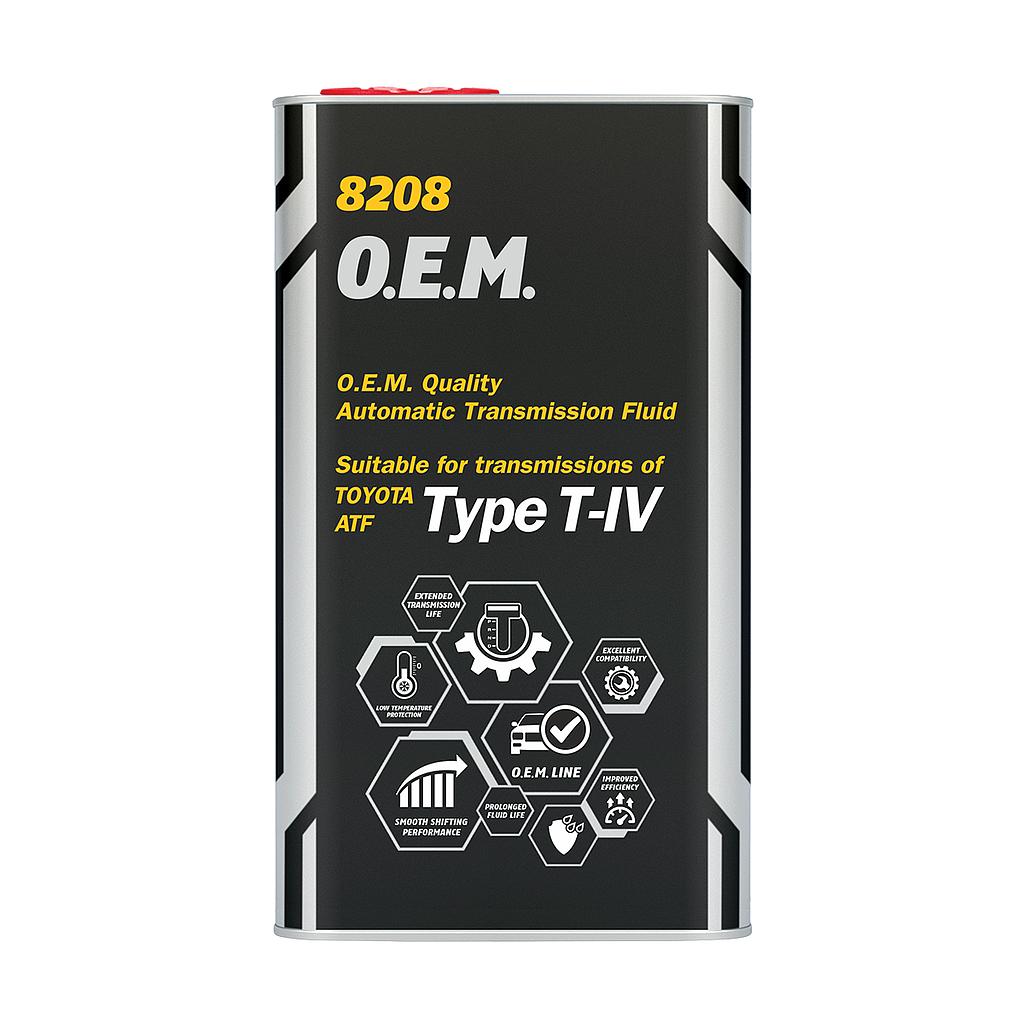 ACEITE AUTOMATIC SPECIAL ATF T-IV TOYOTA/LEXUS 4L