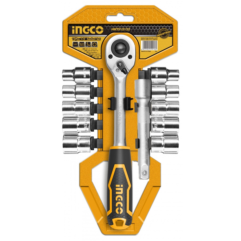 SET DE DADOS 1/2" 12 PCS