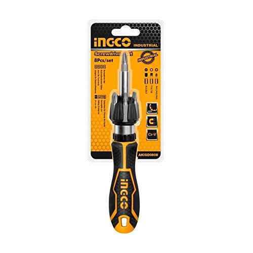SET DESTORN CON TRINQUETE 8 PCS INGCO