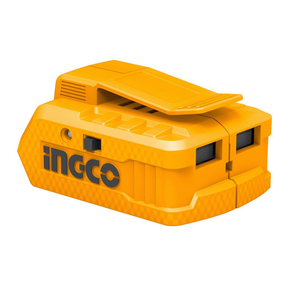 CARGADOR PORTA USB POWER BANK (USANDO BATERIA) S/BATERIA S/CARGADOR INGCO