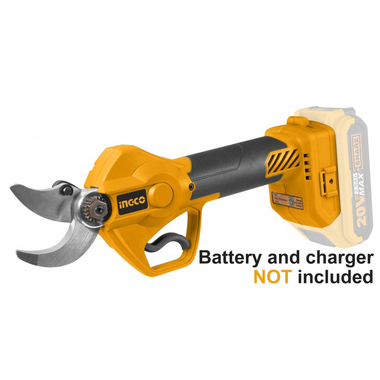TIJERA PODAR INALAMBRICA S/BATERÍA 20V INGCO