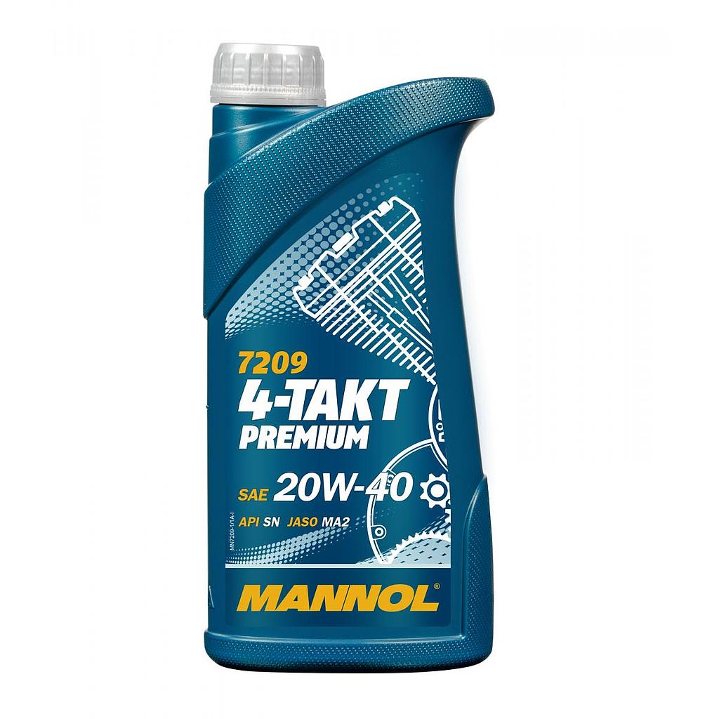 ACEITE MOTOR 20W40 4-TAKT PREMIUM 1L