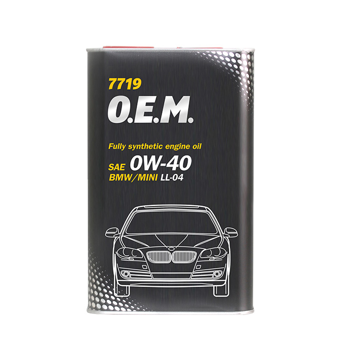 ACEITE MOTOR 0W40 SINTETICO O.E.M. BMW-MINI 1L METALICO