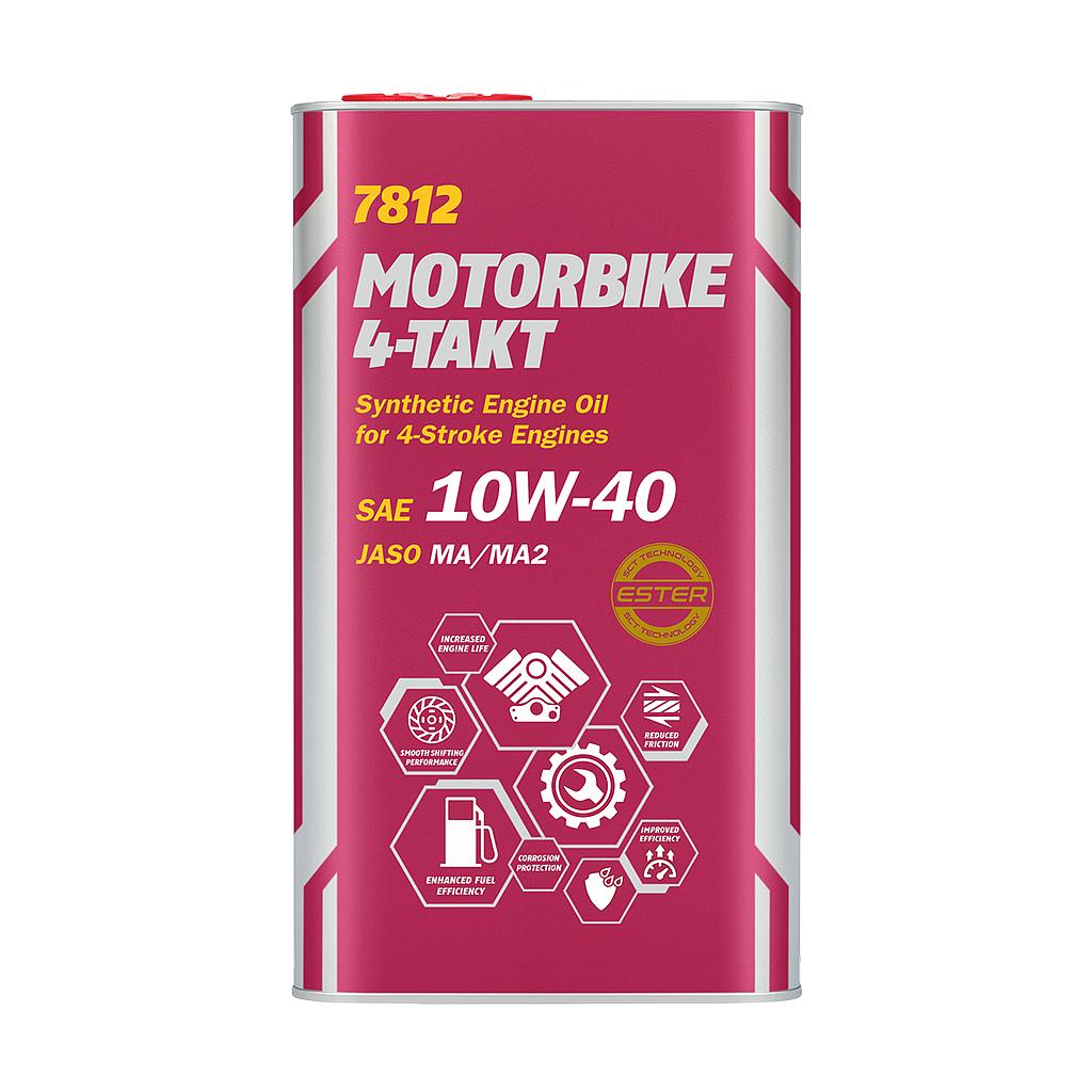 ACEITE MOTOR BIKE 4-TAKT 10W40 1L MET.