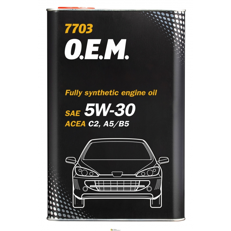 ACEITE MOTOR 5W30 SINTETICO O.E.M. PEGEOUT/CITROEN 1L