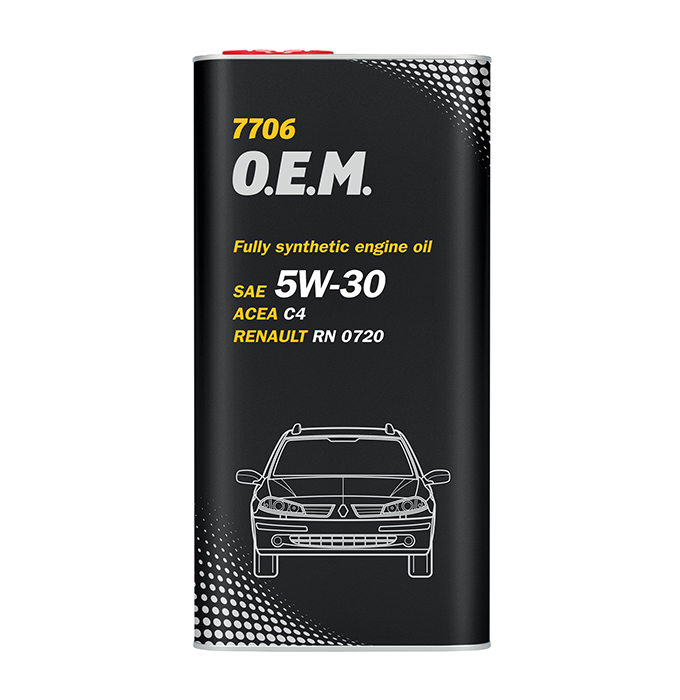 ACEITE MOTOR 5W30 SINTETICO O.E.M. RENAULT/NISSAN ACEA C4 5L