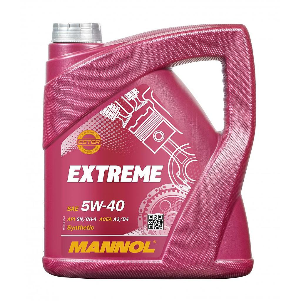 ACEITE MOTOR 5W40 SINTETICO EXTREME SL/CF 4L