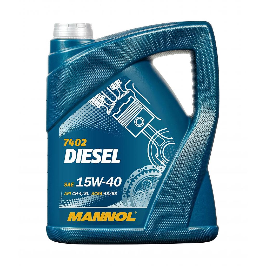 ACEITE MOTOR 15W40 MINERAL DIESEL CG-4/SL 5L
