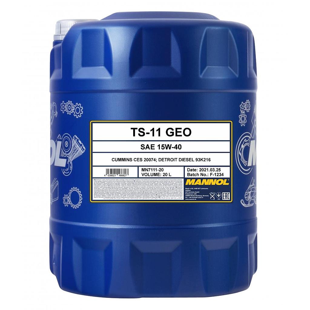 ACEITE MOTOR 15W40 TS-11 ACEA E4 SUPER UHPD 10L