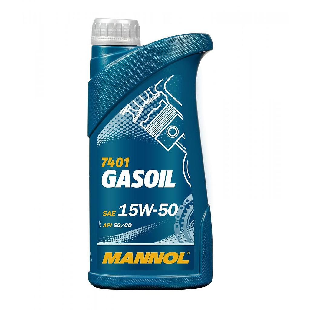 ACEITE MOTOR 15W50 MINERAL GASOIL SG/CD 1L