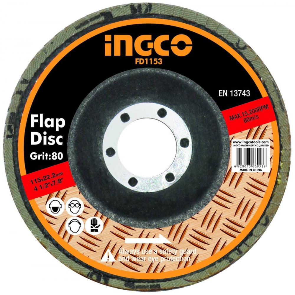 DISCO DESBASTE (UN)115X22MM (GRIP40) INGCO