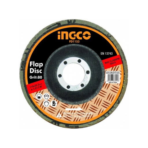 DISCO DESBASTE (UN)115X22MM (GRIP80) INGCO