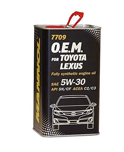 ACEITE MOTOR 5W30 SINTETICO O.E.M TOYOTA/LEXUS 4L